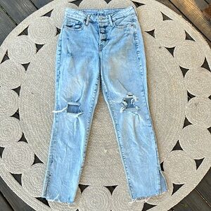 Old Navy high rise OG straight jeans